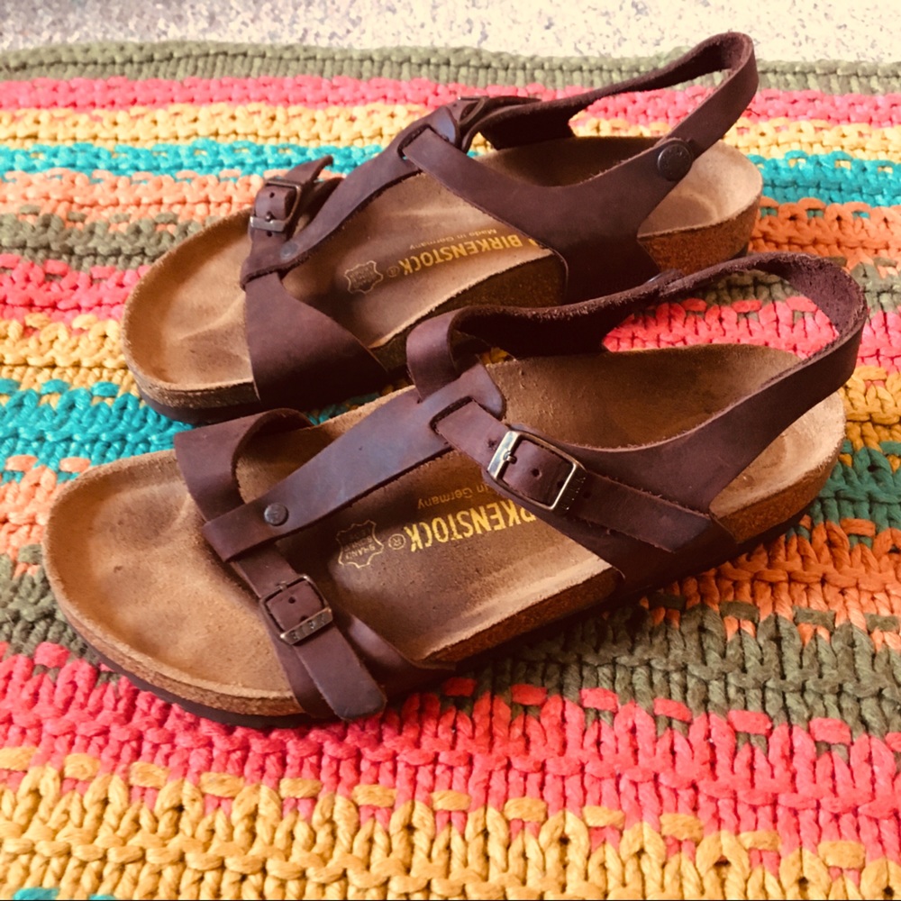 Oiled Leather Larisa Birkenstock’s